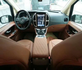 be奔驰威霆商务车内饰改装